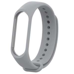 Xiaomi Mi Band 5 / Mi Band 6 silicone strap in gray - Smart watch strap