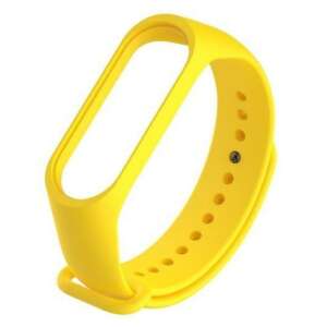 Yellow silicone band for Xiaomi Mi Band 5 or Xiaomi Mi Band 6 smartwatch - Smart watch strap