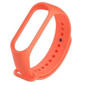 Orange silicone band for Xiaomi Mi Band 5 and Mi Band 6 smartwatches - Smart watch strap