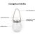 Cracked glass solar hanging lamp diagram