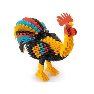 Alexander Origami 3D Kakas Rooster paper sculpture - Figure