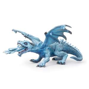 Papo Ice Dragon Figurine, blue, detailed, realistic, collectible - Papo Figure