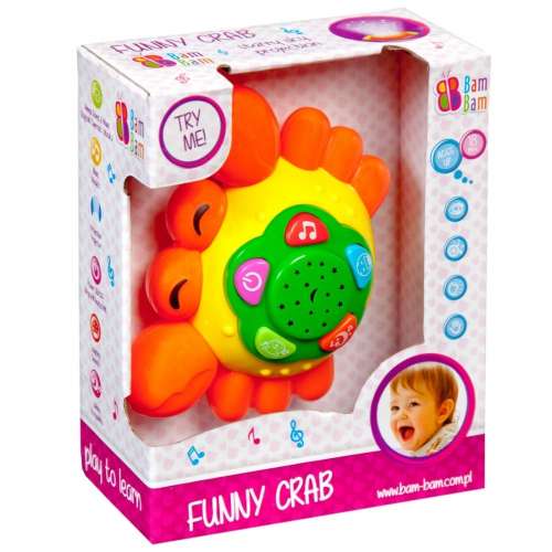 BamBam készségfejlesztő Játék - Rák #sárga-zöld 31304666