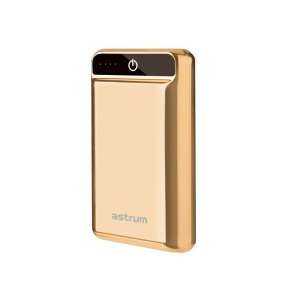 Astrum PB240 10000mAh Arany Power Bank - Quick Charge 3.0 - Astrum