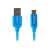 Kabel Lanberg Premium Quick Charge 3.0 USB-C do USB-A, niebieski