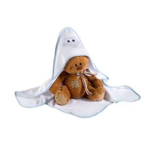 Klups kapucnis Kifogó - Baglyos #kék-fehér