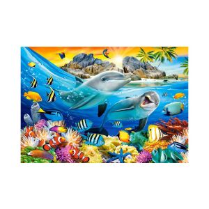 Castorland Delfiny w Tropikach 1000-elementowe puzzle obraz - Castorland Puzzle