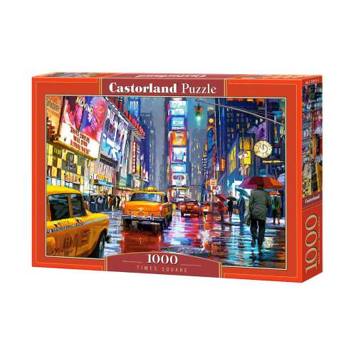 Puzzle Castorland 1000 elementów, Times Square, Nowy Jork, nocny widok