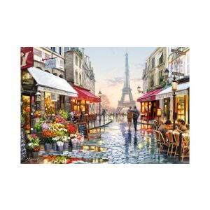 Ukończone puzzle Castorland Paryska Kwiaciarnia 1500 elementów - Puzzle