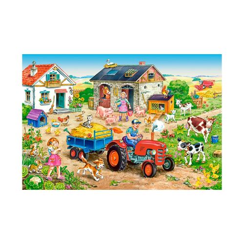 Kész Castorland Élet a Farmon 40 darabos Maxi Puzzle
