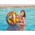 Woman playing with Bestway 36 inch inflatable beach ball with colorful ice cream design in a swimming pool