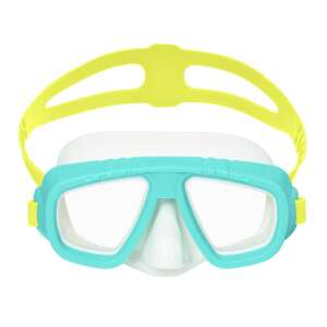Bestway Aqua Champ Essential Tauchmaske für Kinder, blau und gelb, Vorderansicht - Schwimmbrillen