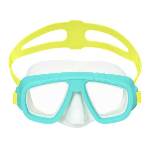 Potápačská maska Bestway Aqua Champ Essential pre deti, modrá a žltá, pohľad spredu