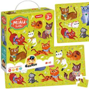CzuCzu Puzzle Meow Katzen 40 El. #4598 101379955 - CzuCzu