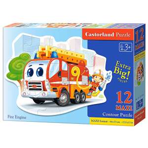 Castorland Puzzle 12-teiliges MAXI Feuerwehrauto Box - Castorland Puzzle