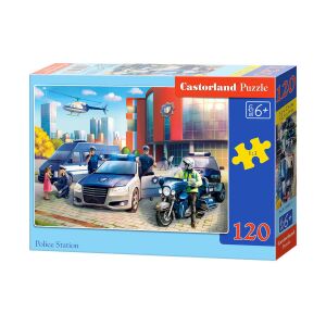 Castorland Policajná stanica Puzzle 120 dielikov pre deti - Castorland Puzzle