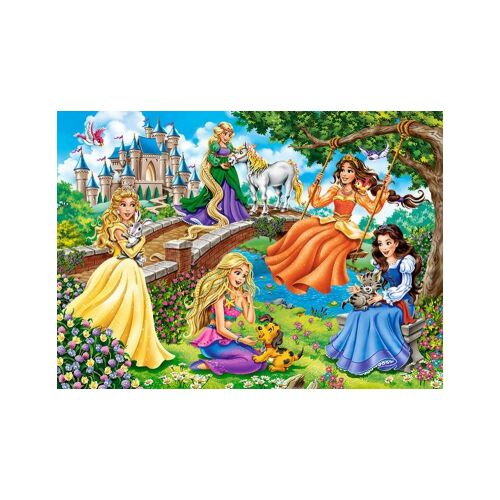 Castorland Princesses in the Garden 180-piece jigsaw puzzle