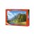 Cutie puzzle Castorland de 2000 de piese cu o refugiu montan în Alpi