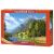 Cutie puzzle Castorland de 2000 de piese cu o refugiu montan în Alpi