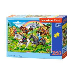 Castorland Puzzle 260 Teile Princess Horse Ride Puzzle für Kinder ab 8 Jahren - Puzzle & Rätsel