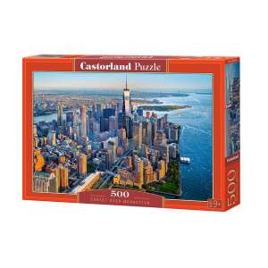 Castorland Puzzle 500 pieces, Sunset over Manhattan, jigsaw puzzle for adults and kids - Puzzle