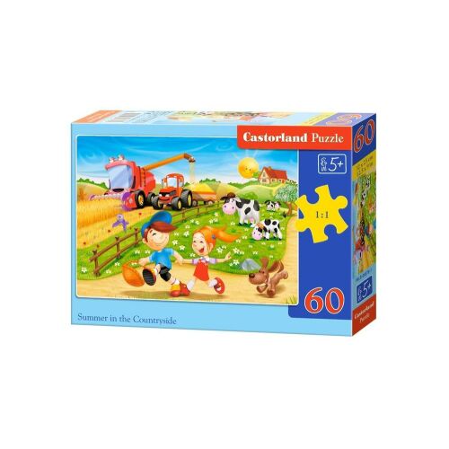Castorland Summer in the Countryside 60-piece jigsaw puzzle box