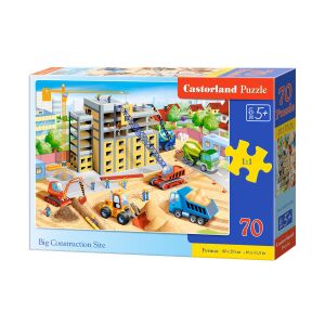 Castorland Big Construction Site 70-teiliges Puzzle Box - Puzzle