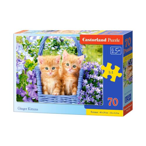 Castorland Ginger Kittens 70-piece jigsaw puzzle
