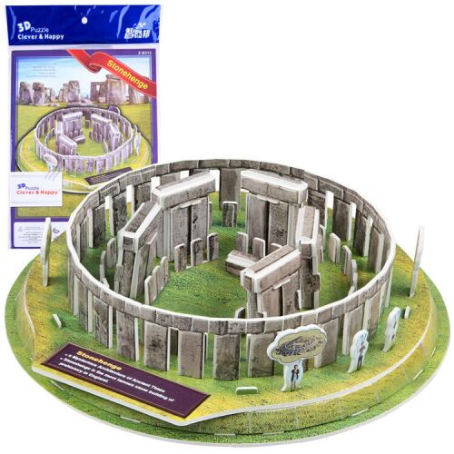 Clever & Happy Stonehenge 3D Puzzle - Összeszerelt modell