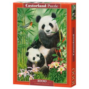 Castorland Panda Brunch puzzle 1000 piese - Castorland Puzzle