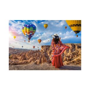 Assembled Castorland 1500 Piece Cappadocia Hot Air Balloon Puzzle - Puzzle