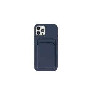 XO K28 IPHONE 15 PLUS 6.7 CARD HOLDER TPU CASE BLUE 101380606 - XO