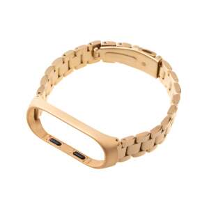 Xiaomi Mi Band 3 / Mi Band 4 gold metal strap - Smart watch strap