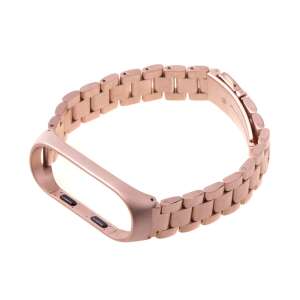 Xiaomi Mi Band 3 / Mi Band 4 rose gold metal strap - Smart watch strap