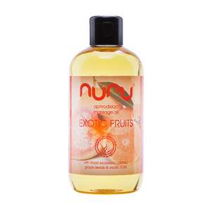 Nuru Exotic Fruits Aphrodisiac Massage Oil, 250ml - Massage cream & massage oil
