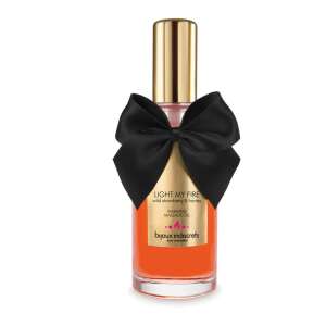 Bijoux Cosmetiques - Forrósító Masszázsolaj Eper