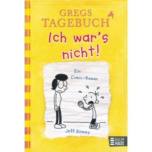 Jeff Kinney: Egy ropi naplója 4. - Kutyaszorítóban - német nyelven (Gregs Tagebuch 4 - Ich war's nicht!) 136044549 - Idegennyelvű könyv