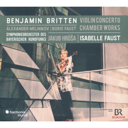 Benjamin Britten Hegedűverseny CD Isabelle Faust közreműködésével - DVD film
