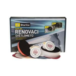 Set de renovare faruri Starline, include discuri de șlefuit, discuri de lustruit și pastă de lustruit - Lavete din microfibre