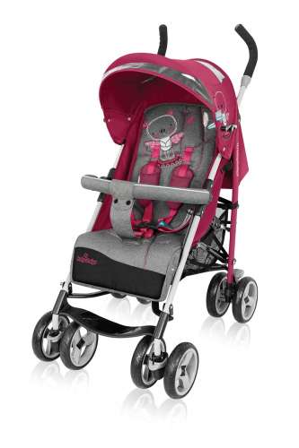 BabyDesign Travel Quick sport Babakocsi #rózsaszín-szürke 31306408
