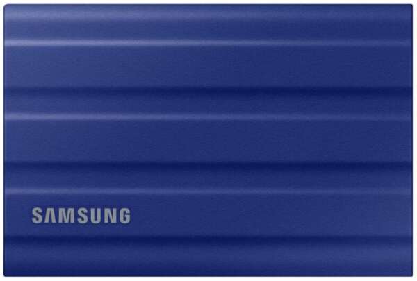 Samsung ssd t7 shield external blue, usb 3.2, 1tb