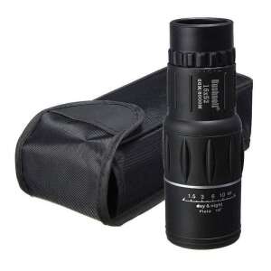 Bushnell 16x52 Monocular with Case, Compact Telescope for Birdwatching, Hiking, and Outdoor Activities - Binocular