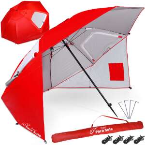 Parasol UPF 50+ Beach Red 101436686