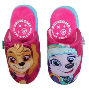 Kapcie dziecięce Paw Patrol Brave Girls Club, Różowe z Skye i Everest - Buty dla dzieci