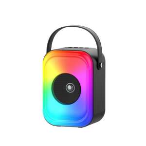 Havit SQ128BT hordozható Bluetooth hangszóró RGB világítással, fekete - Havit