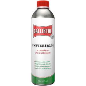 Ballistol Univerzális olaj, 500 ml, sokoldalú kenőanyag, tisztítószer és védőanyag - Fegyvertisztító & Karbantartó szer