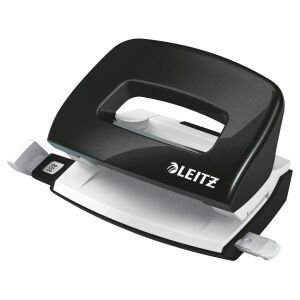 Perforator Leitz Nexxt Wow mini, cu 2 găuri, negru - Perforatori de hârtii