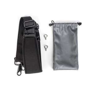 STARTRC Neck Strap for DJI RC and DJI RC PRO Remote Control, Black, with Carrying Bag and Hooks - Drone accessory