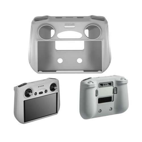 Husa de protecție din silicon STARTRC pentru telecomanda DJI RC, gri, rezistentă la praf și șocuri