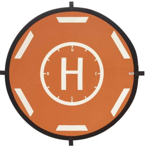 Platformă de aterizare pentru drone STARTRC, cu diametrul de 56 cm, portocalie, pliabilă, impermeabilă